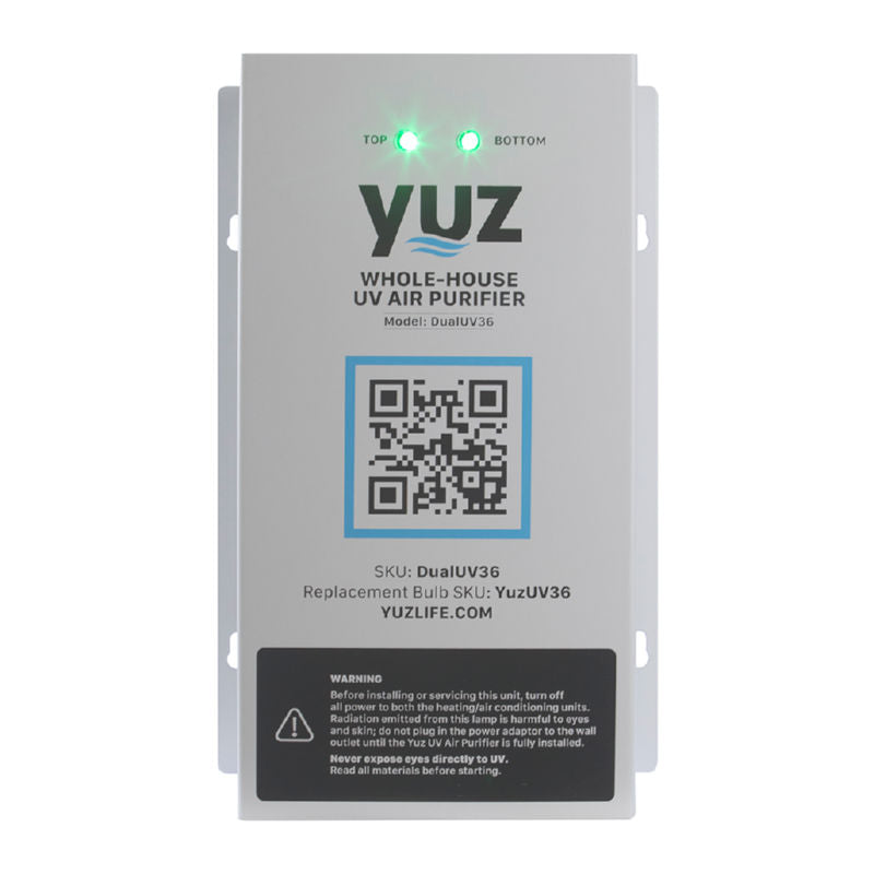 YUZ 72W Whole House Dual UVC Light in Duct for HVAC &AC Duct(air Conditioning)