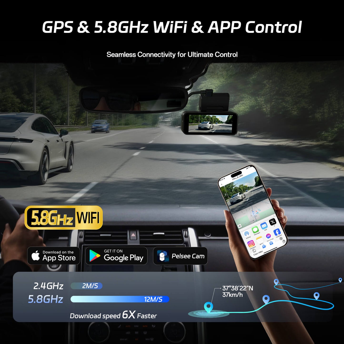 Pelsee P1 Pro Dash Cam