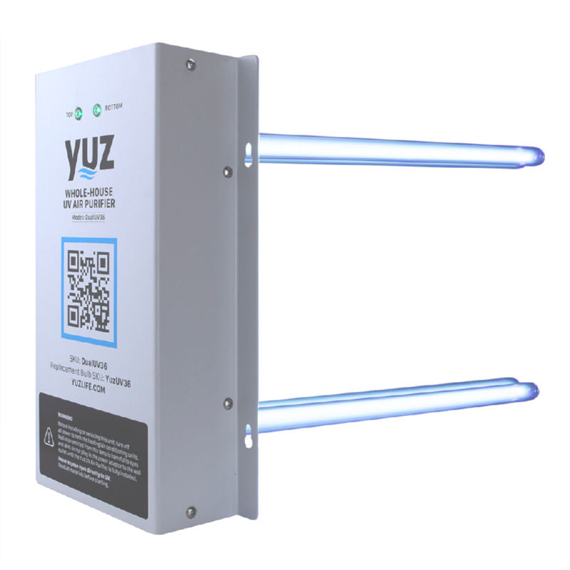 YUZ 72W Whole House Dual UVC Light in Duct for HVAC &AC Duct(air Conditioning)