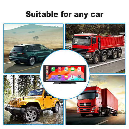 10.26-inch CarPlay with Wireless Android Auto and 4k 2-Channel Dash Camera