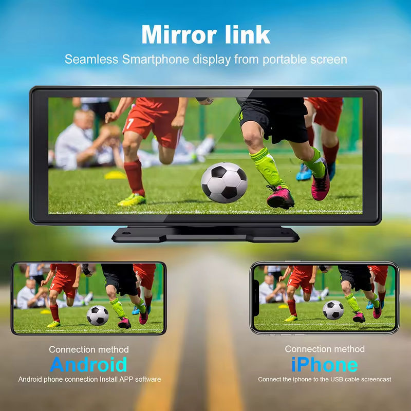 10.26-inch CarPlay with Wireless Android Auto and 4k 2-Channel Dash Camera