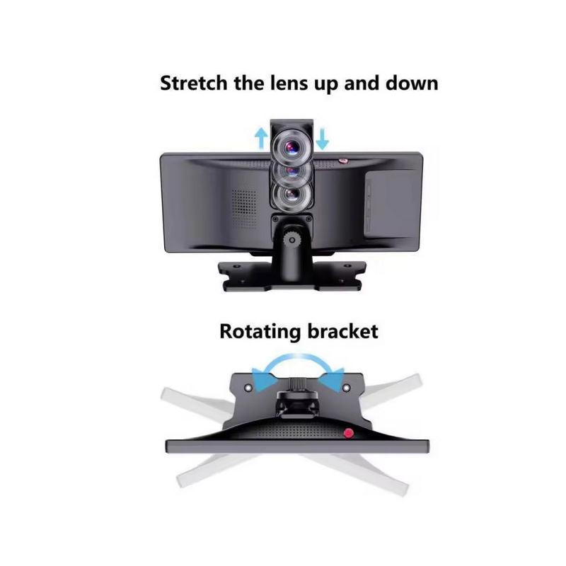 10.26-inch CarPlay with Wireless Android Auto and 4k 2-Channel Dash Camera
