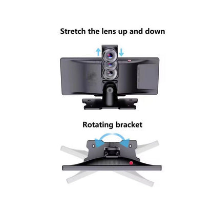 10.26-inch CarPlay with Wireless Android Auto and 4k 2-Channel Dash Camera