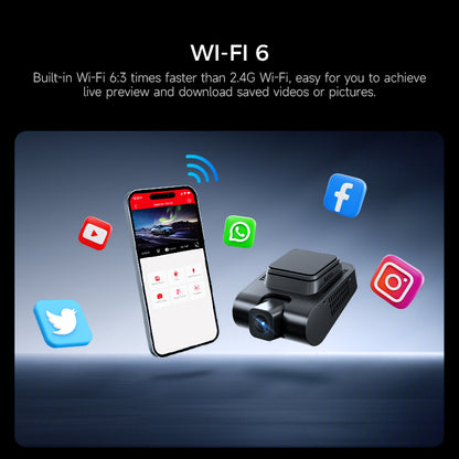 AZDome/Lindu 2-CH V620 4K 2.4”Screen Dash Camera