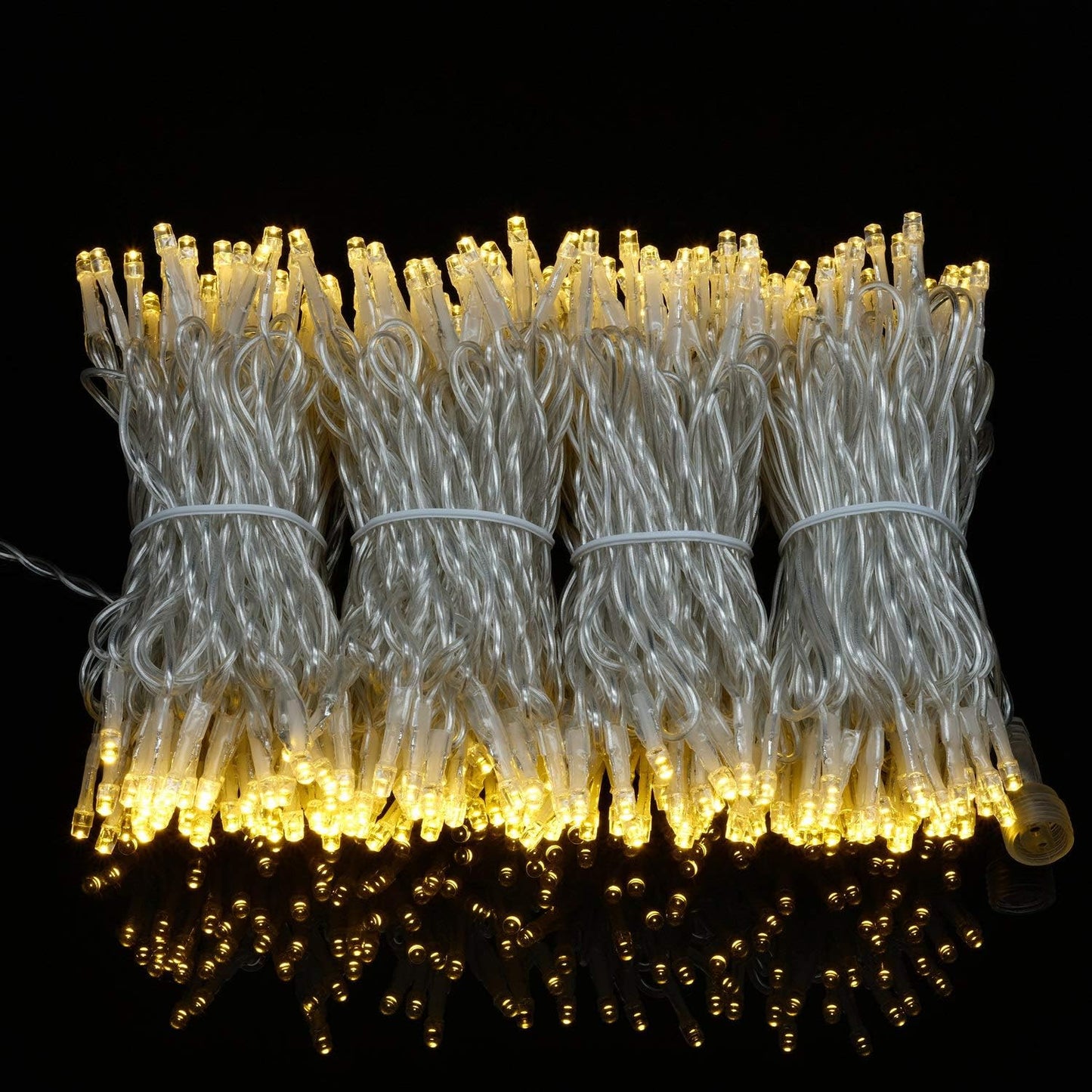 LED Curtain Lights, 300 LEDs 10 x 10 ft Fairy Lights