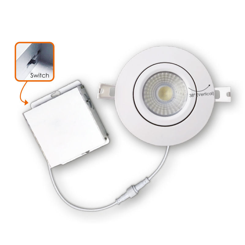 Votatec 4″ Gimbal Slim/Airtight -5 way CCT