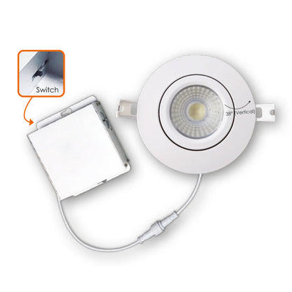 Votatec 4″ Gimbal Slim/Airtight -5 way CCT