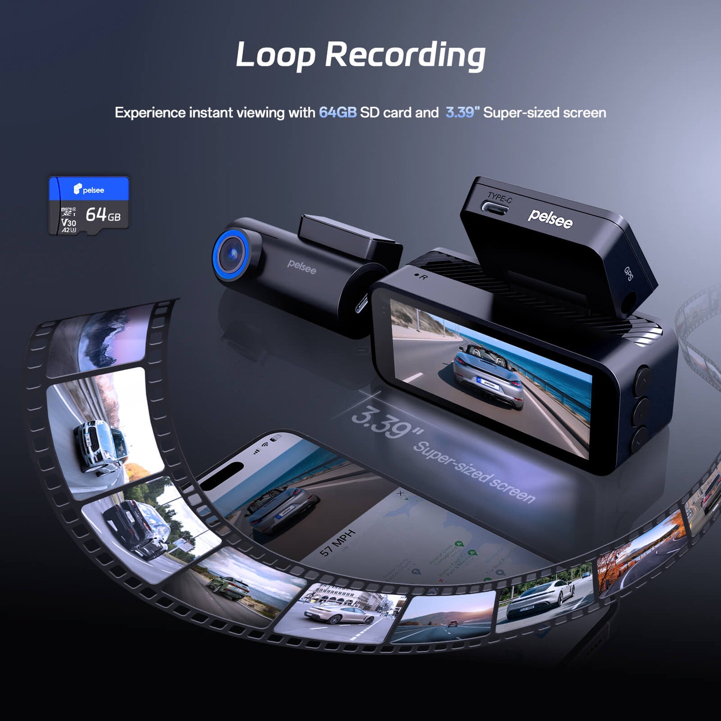 Pelsee P1 Pro Dash Cam