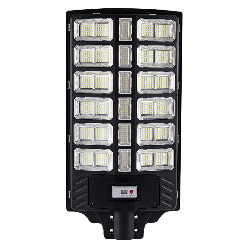 Solar Street Lights, dusk-to-dawn Parking Lot Lights with Motion Sensor and Remote