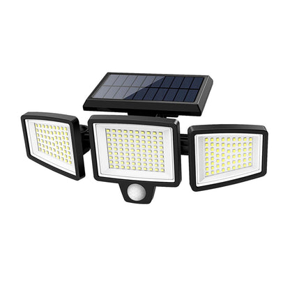6500K 2500LM 214 LEDs Super Bright Solar Motion Sensor Lights Security Flood Light with Remote