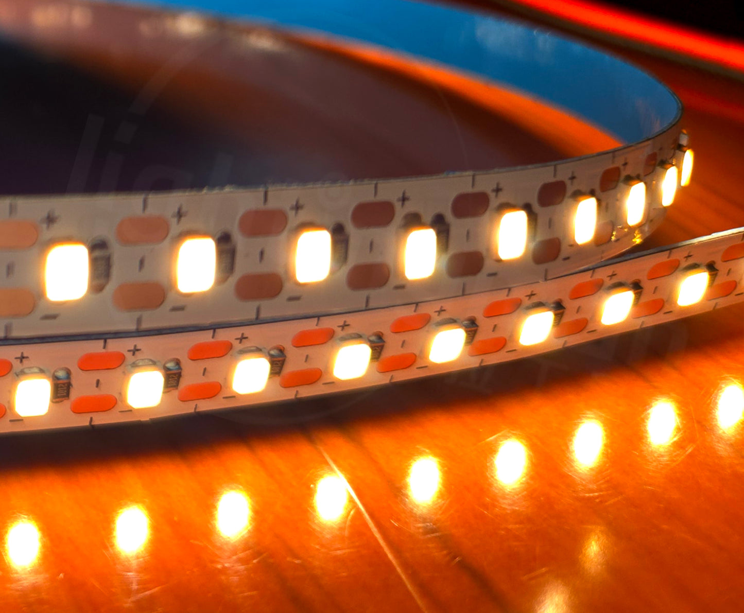 Free Cut 2835 LED Strip Light 5V DC, 120 LEDs/M, High CRI 90+, 10W/M Flexible LED Tape Light, 3000K Warm White, 8mm Slim 1mm Cuttable LED Strip, IP20 Indoor, cETLus Certified, 5M Roll