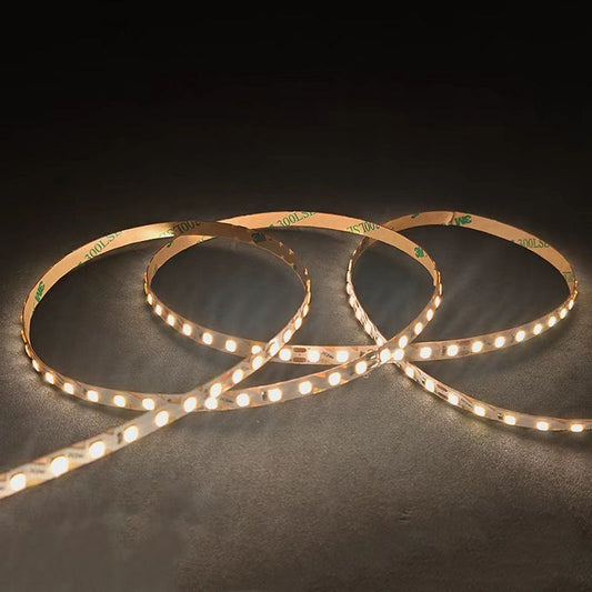 Side-Bending 600 LEDs Strip Light 24V DC, 6mm Slim Flexible LED Tape, High CRI 90+, 10W/M, 3000K Warm White / 4000K Neutral White, Architectural & Signage LED Strip, ETL Certified, 5M Roll