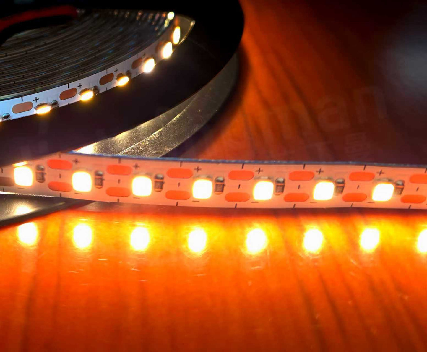 Free Cut 2835 LED Strip Light 5V DC, 120 LEDs/M, High CRI 90+, 10W/M Flexible LED Tape Light, 3000K Warm White, 8mm Slim 1mm Cuttable LED Strip, IP20 Indoor, cETLus Certified, 5M Roll