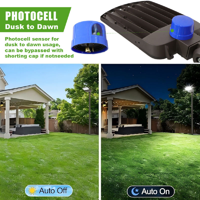 LED Area/Flood Light Pro-Series, Outdoor IP65, Pre-Select 3 Wattage 150-200-240 watts, 3CCT, 150Lm/W, 120-347V