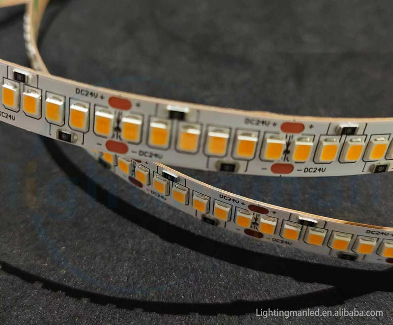 24V LED Strip Light 2835 SMD, 1200 LEDs, 18W/m, 2000LM/m, 4000K Neutral White, Low Voltage Flexible LED Tape, IP20 Indoor