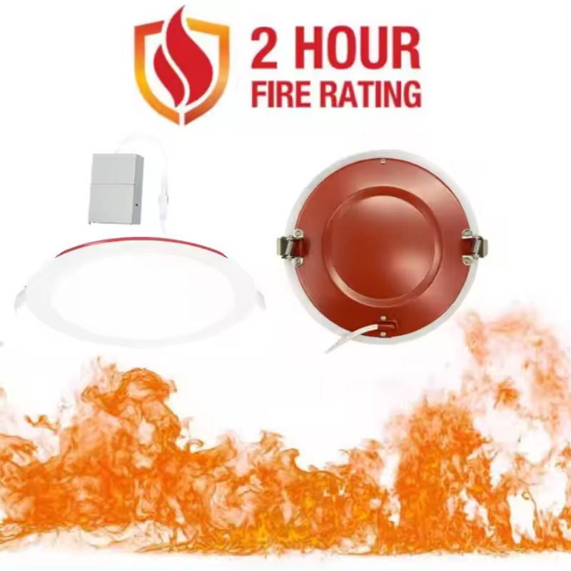 6 Inch Fire Rated Recessed Downlight(2pcs/Pack)