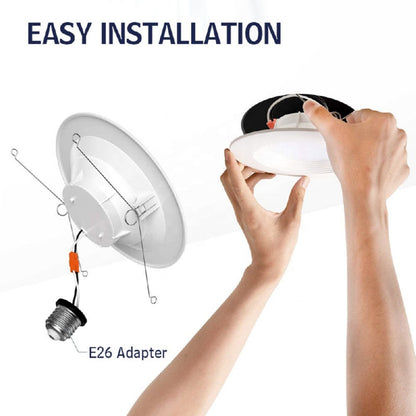 4 Inch 5CCT Retrofit LED Pot Lights