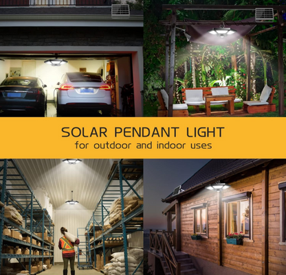 Solar Shed Light with Motion Sensor & Remote Control
