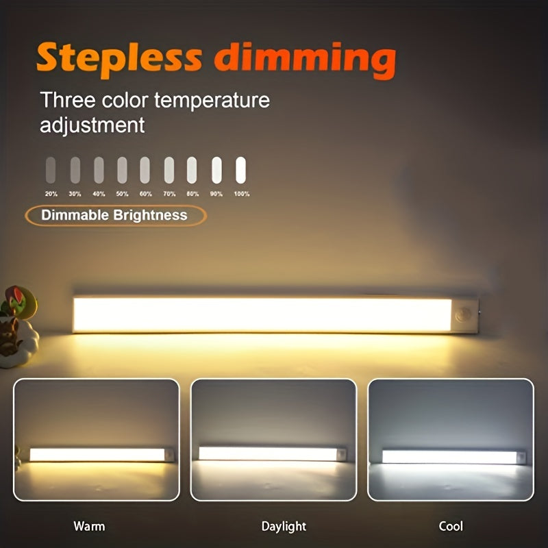 20cm Rechargeable Led Motion Sensor Under Cabinet Lights