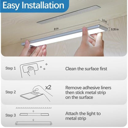 20cm Rechargeable Led Motion Sensor Under Cabinet Lights