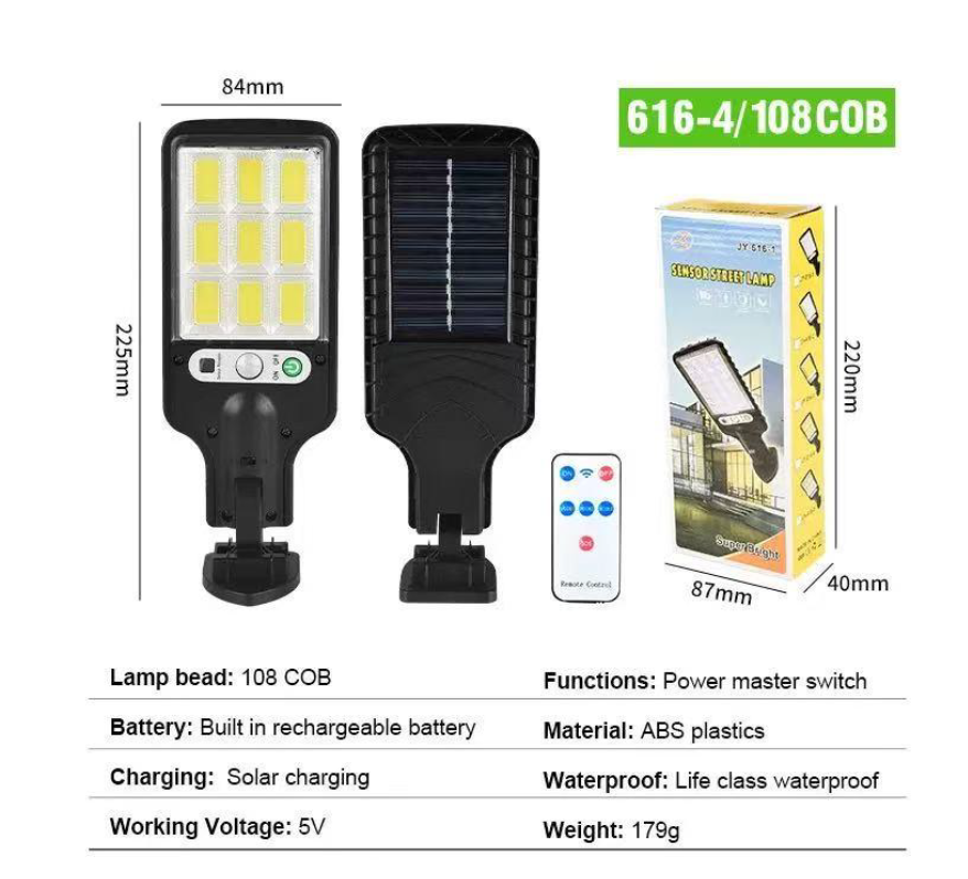 Super Bright Solar Powered Street Light