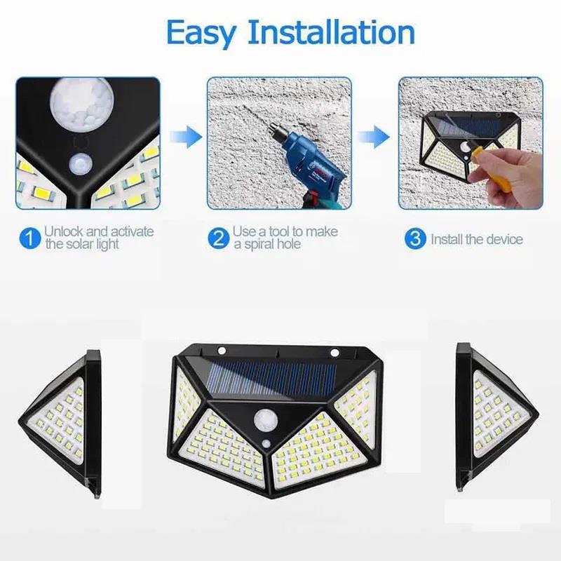 Solar Motion Sensor Light
