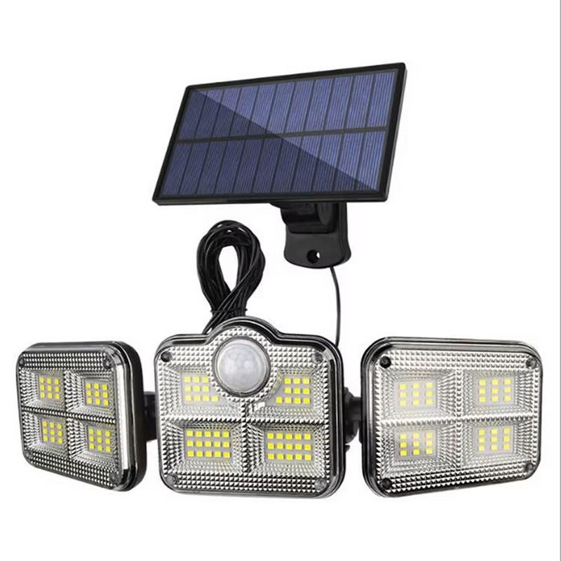 Super Bright 122 LED Solar Light Separated Panel 2400mAh | New Future ...