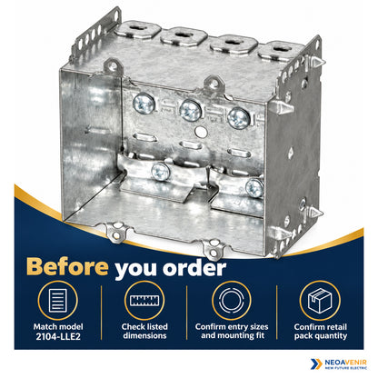 Buying checklist for the 2104-LLE2 box