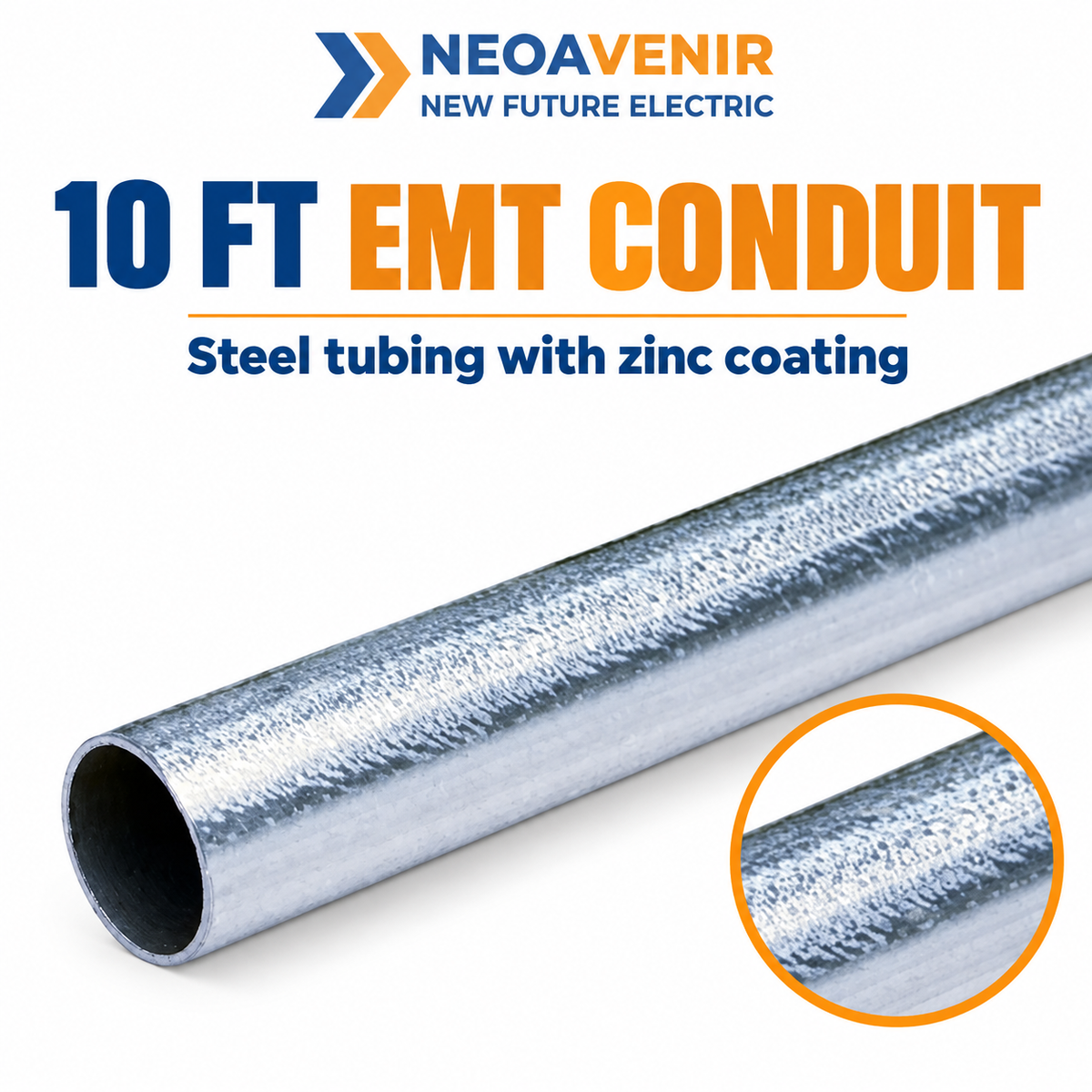 NeoAvenir 10 ft EMT conduit — image 2