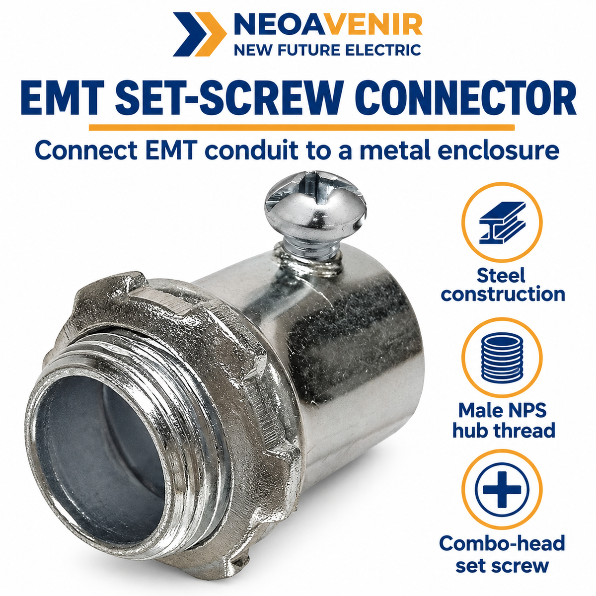 NeoAvenir emt connector — product image 2