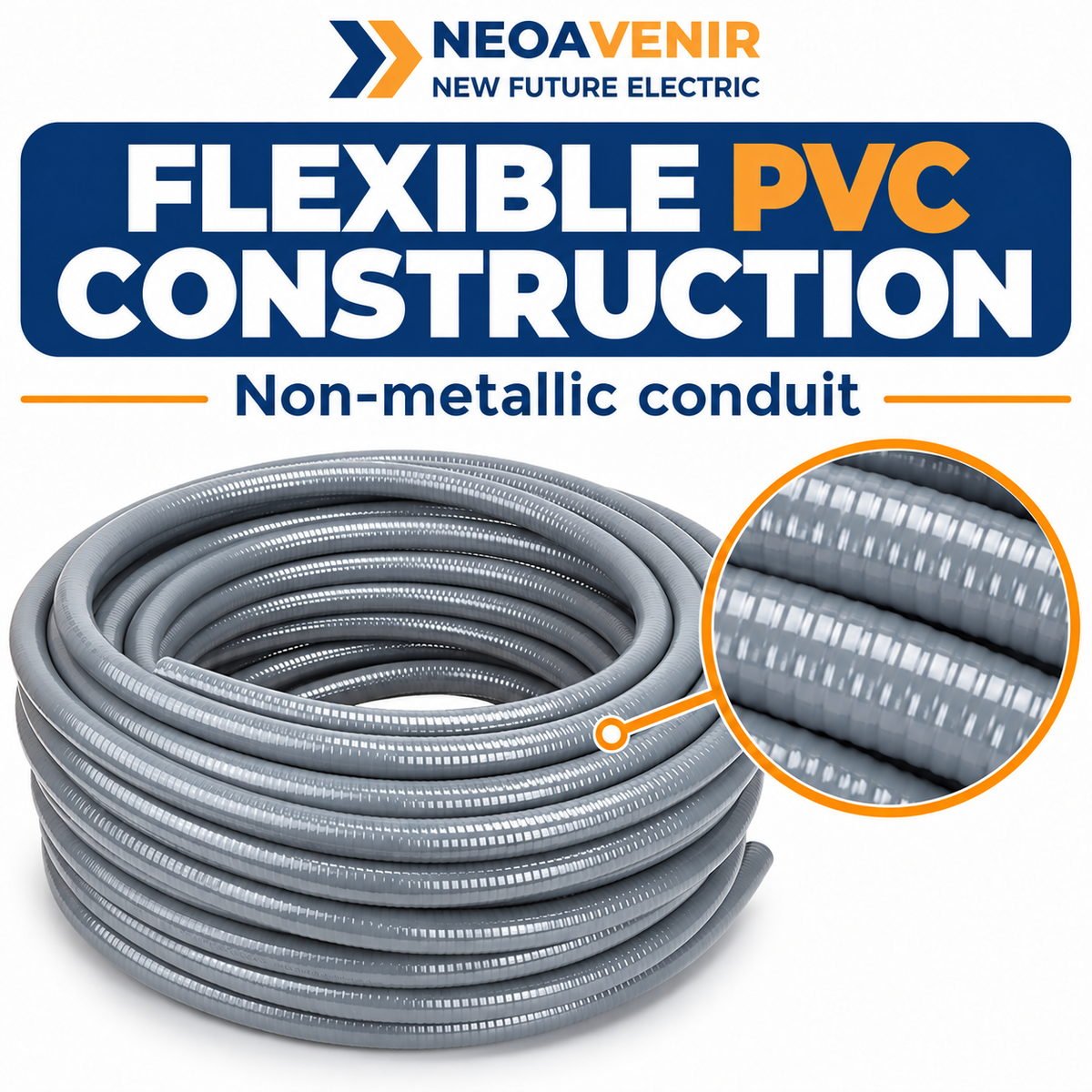 NeoAvenir 100 ft liquid-tight conduit coil — image 4