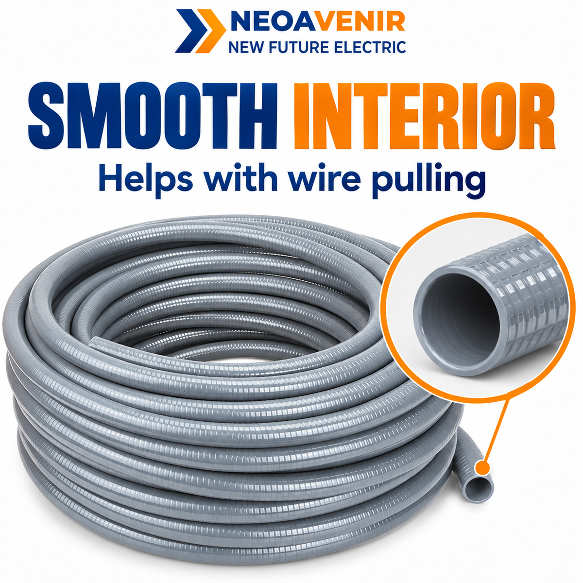 NeoAvenir 100 ft liquid-tight conduit coil — image 5