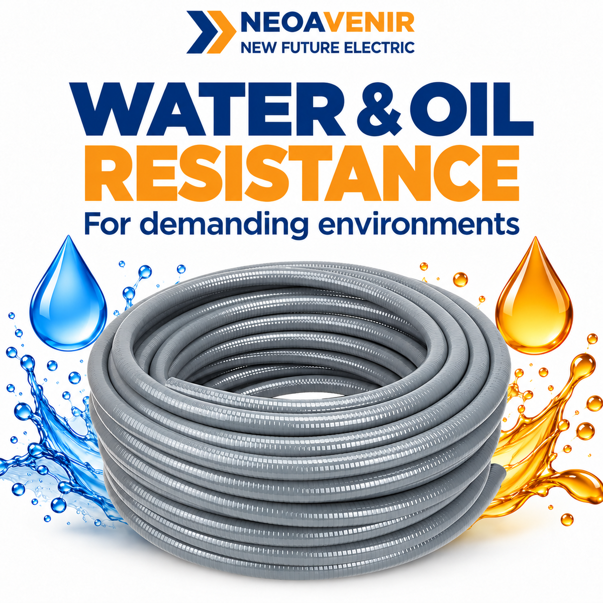 NeoAvenir 100 ft liquid-tight conduit coil — image 6