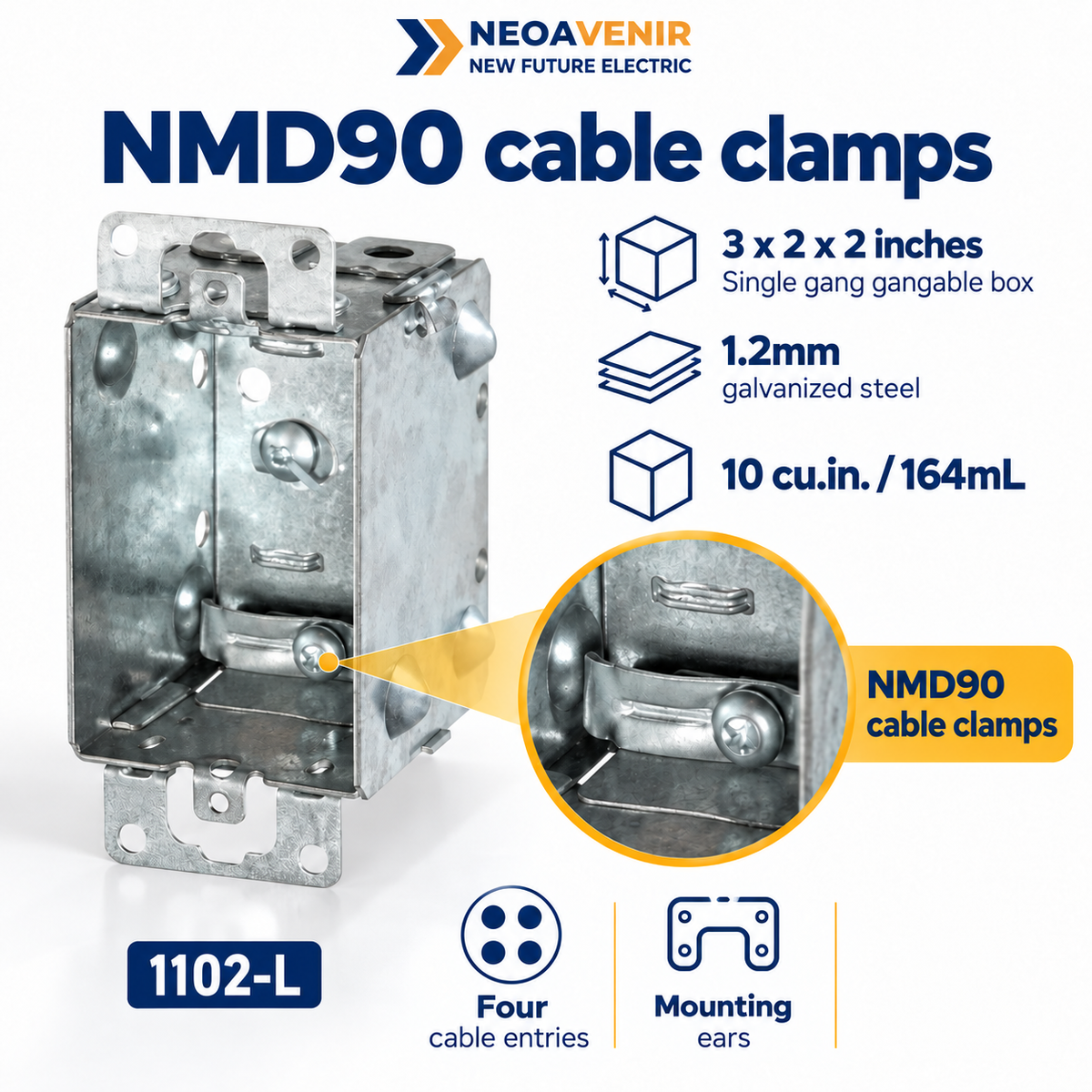 1102-L clamps — NeoAvenir / New Future Electric