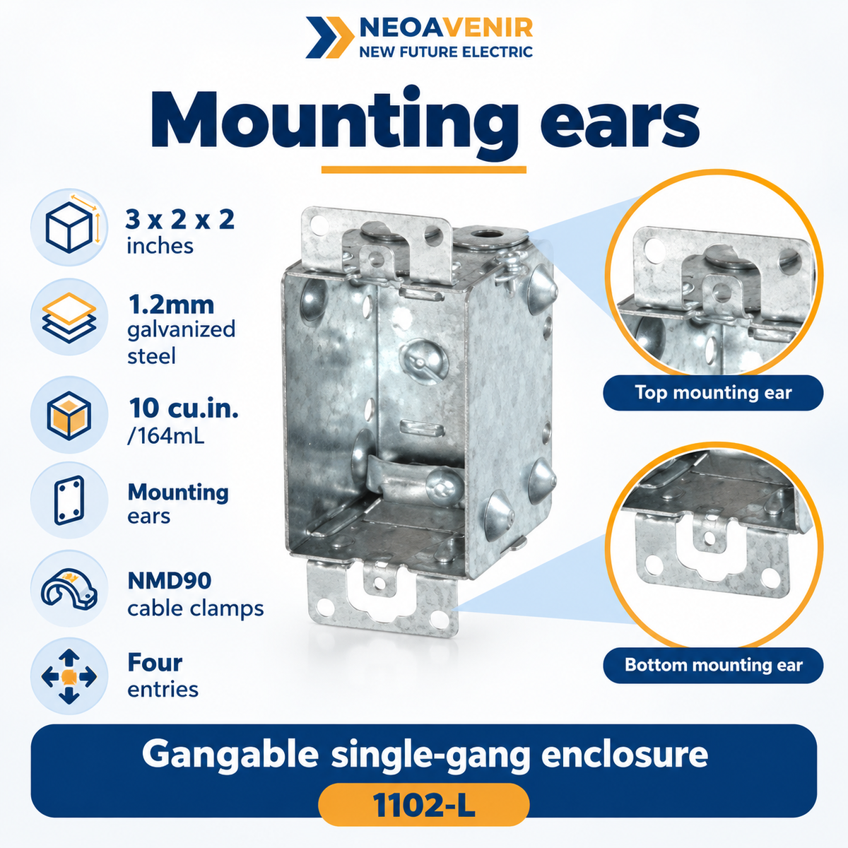 1102-L mounting — NeoAvenir / New Future Electric
